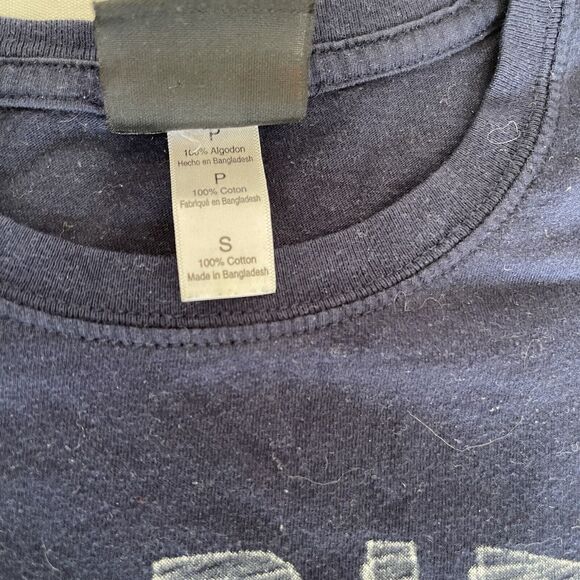 Chargers San Diego Womens Blouse T-shirt Size Small Crew Neck Football AFC Blue - Picture 5 of 9